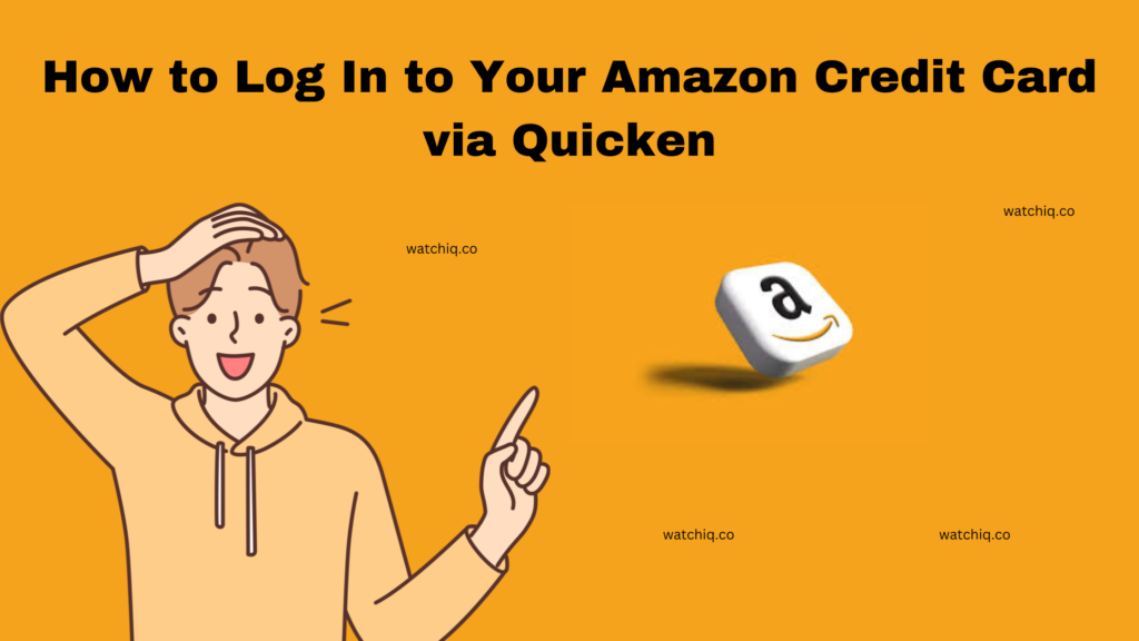 How to Log In to Your Amazon Credit Card via Quicken